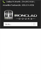 Mobile Screenshot of ironcladdoors.com